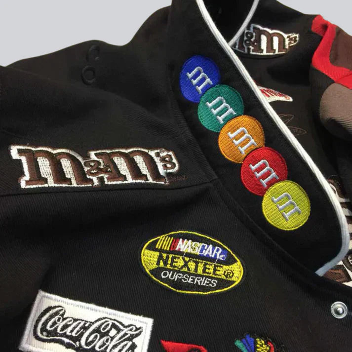 Giacca Racing M&M Marrone