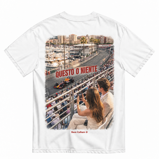 T-shirt Questo o Niente Monaco Bianca