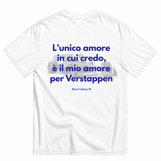 T-shirt L'Unico Amore per Verstappen Bianca