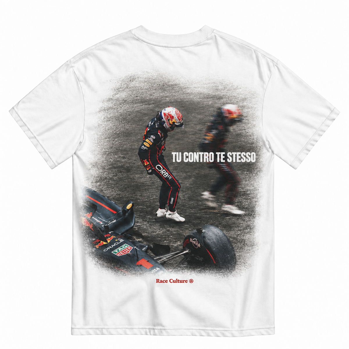 T-shirt Tu Contro Te Stesso Bianca