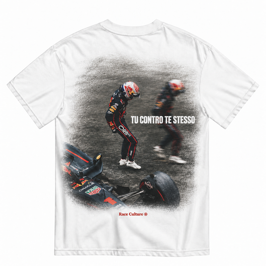 T-shirt Tu Contro Te Stesso Bianca
