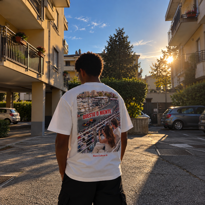 T-shirt Questo o Niente Monaco Bianca