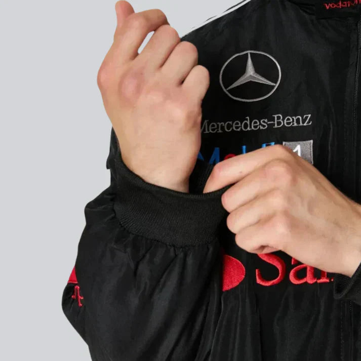 Giacca Racing Mercedes-Benz Nera - F1