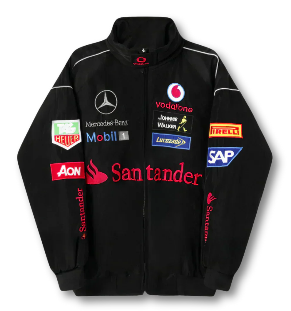Giacca Racing Mercedes-Benz Nera - F1