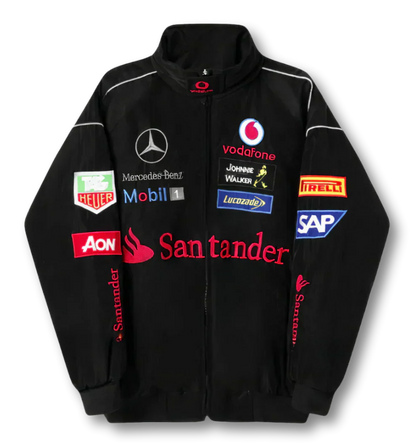 Giacca Racing Mercedes-Benz Nera - F1