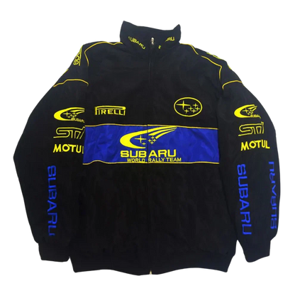 Giacca Racing Subaru Nera - Rally Edition