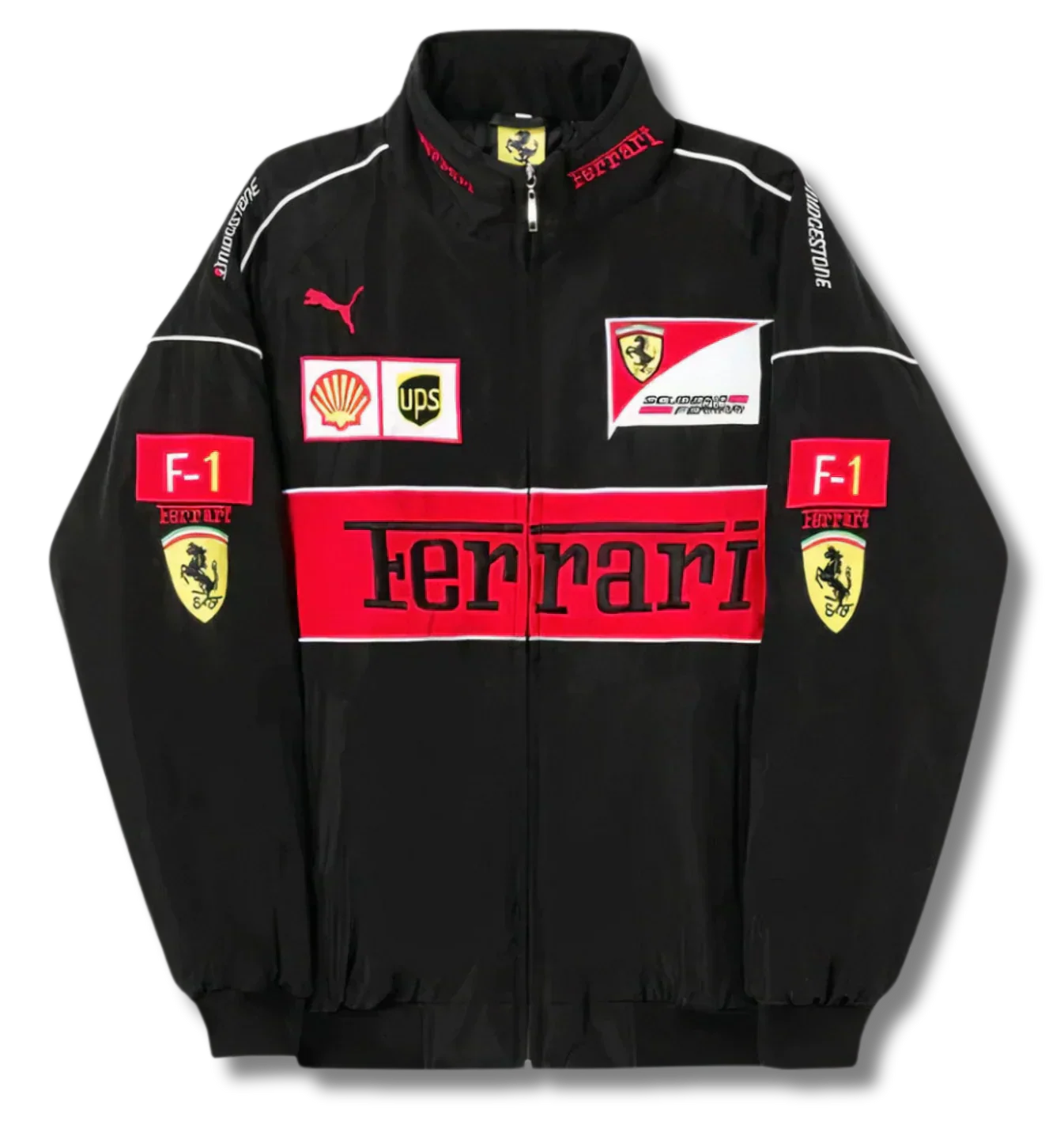 Giacca Racing Nera – Stile F1