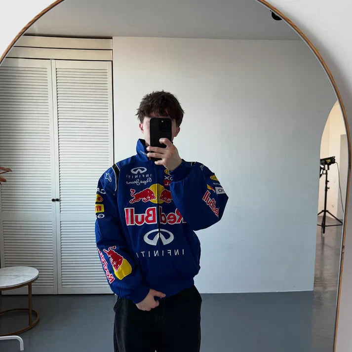 Giacca Racing Red Bull Blu – Stile F1