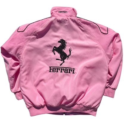Giacca Racing Rosa – Stile F1
