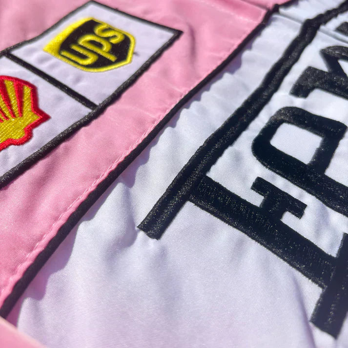 Giacca Racing Rosa – Stile F1