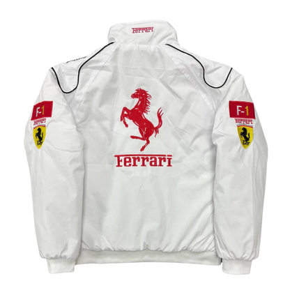 Giacca Racing Bianca – Stile F1