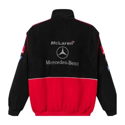 Giacca Racing Mercedes-Benz Rossa – Stile F1