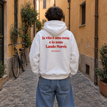 Felpa Lando Norris Bianca