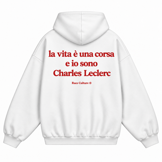 Felpa Charles Leclerc Bianca