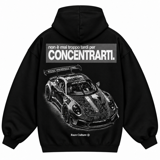 Felpa Concentrarti Nera