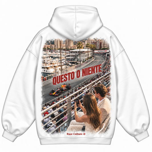 Felpa Questo o Niente Monaco Bianca