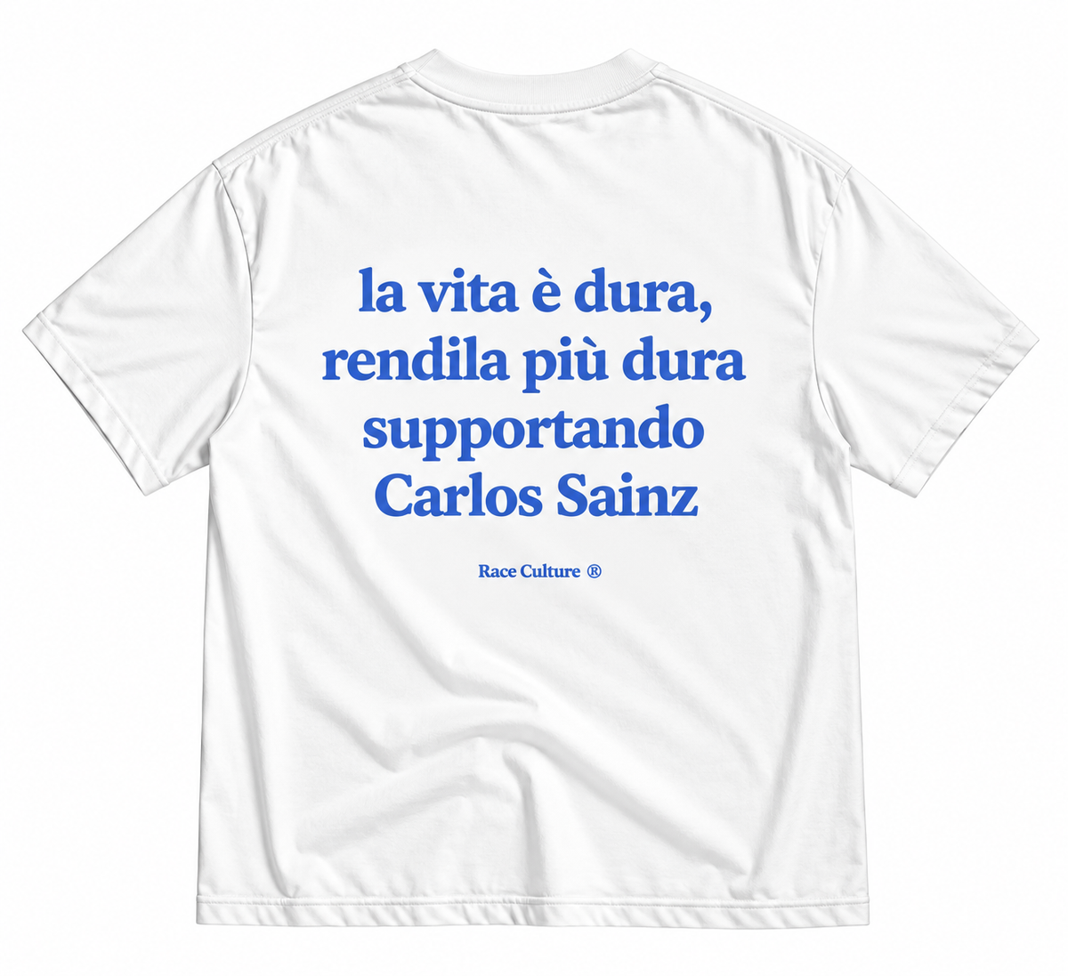 T-shirt Carlos Sainz Bianca