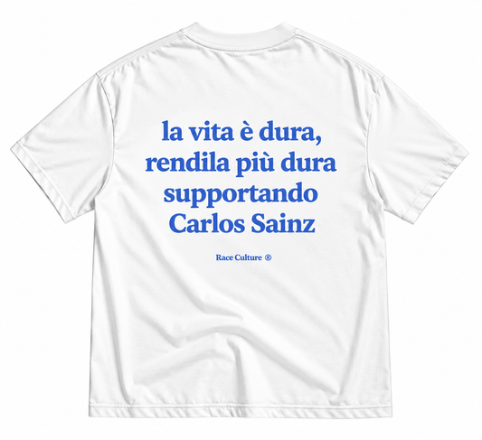 T-shirt Carlos Sainz Bianca