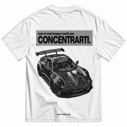 T-shirt Concentrarti Bianca
