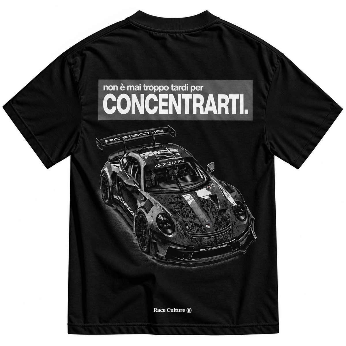 T-shirt Concentrarti Nera