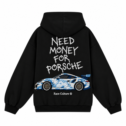 Felpa Need Money For Porsche Nera