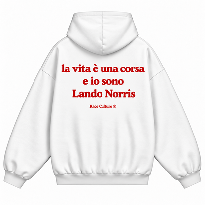 Felpa Lando Norris Bianca