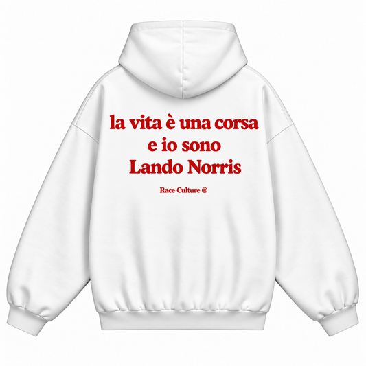 Felpa Lando Norris Bianca